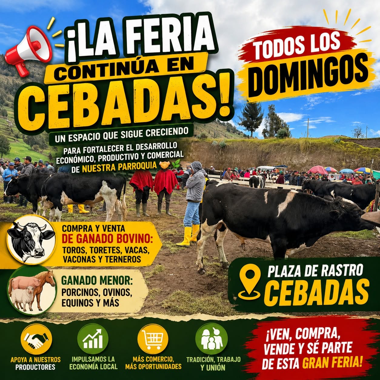 LA FERIA CONTINÚA EN CEBADAS